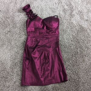 IXIA One Shoulder Mini Dress